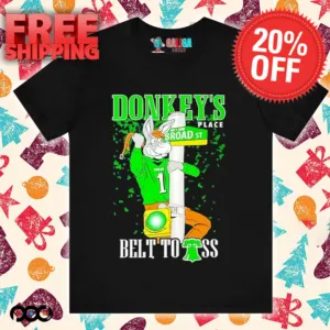 Donkey’s place belt to ass Philadelphia Eagles shirt