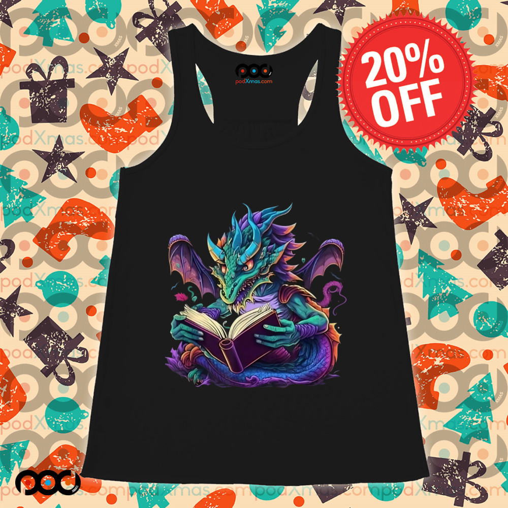 Dragon Reading Book Shirt