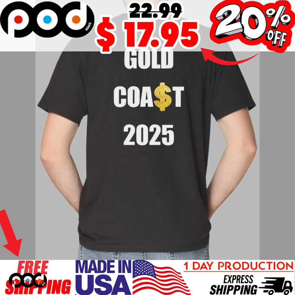 Drake Wearing Gold Coast 2025 Shirt