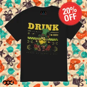 Drink like a leprechaun happy st.patrick's day shirt