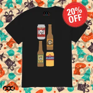 Duff Beer Benderbrau Patriot ale Alamo Shirt