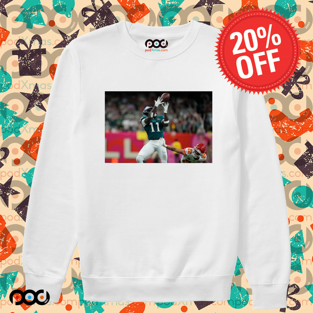 Eagles’ A.J. Brown at Super Bowl win over Chiefs Shirt