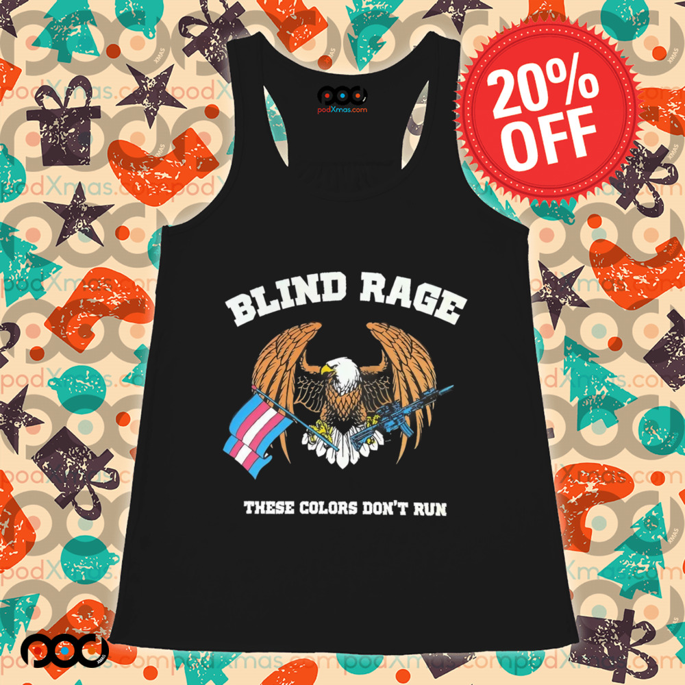 Eagles blind rage these colors don’t run flag shirt