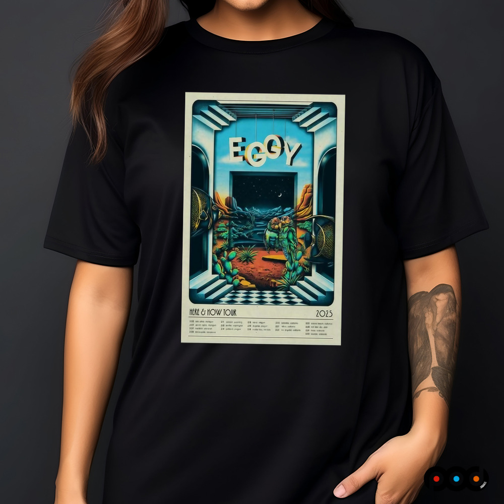 Eggy Tour Here And How 2025 2 06 Ann Arbor Michigan 2 06 Grand Rapids Michigan Shirt