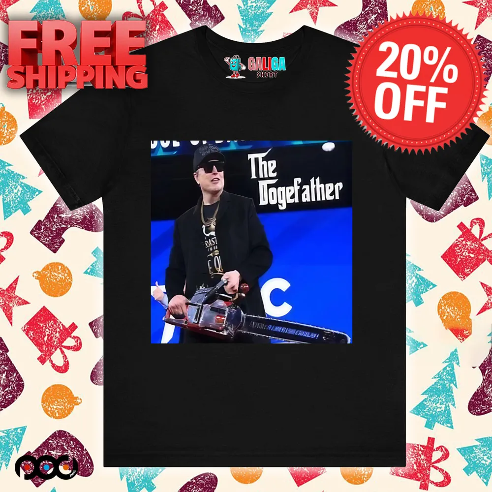 Elon Musk the dogfather shirt