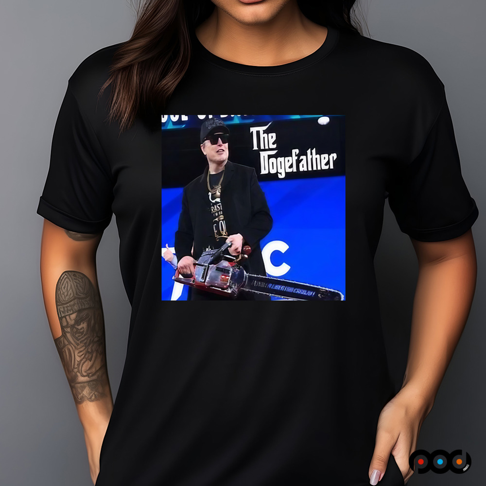 Elon Musk the dogfather shirt