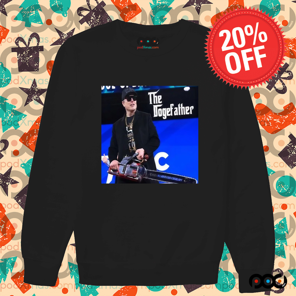 Elon Musk the dogfather shirt