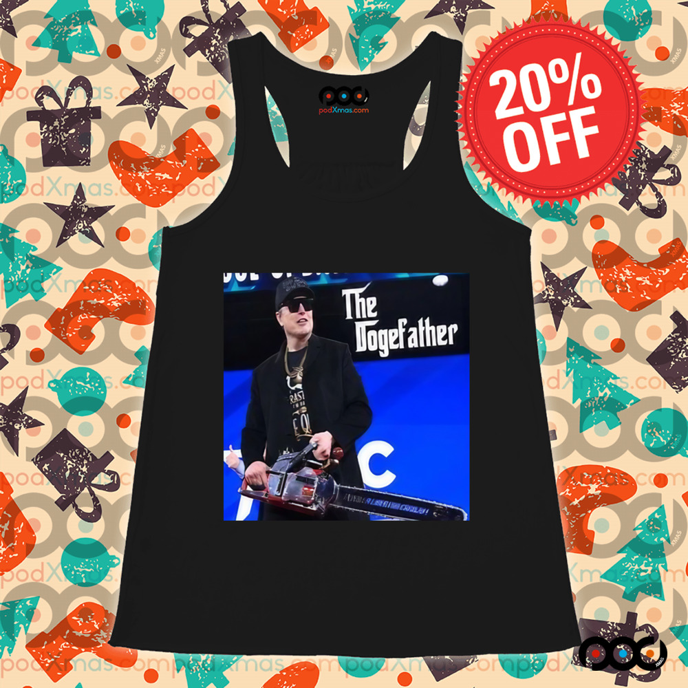 Elon Musk the dogfather shirt