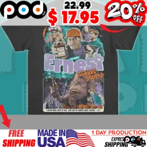 Ernest scared stupid 1991 art shirt