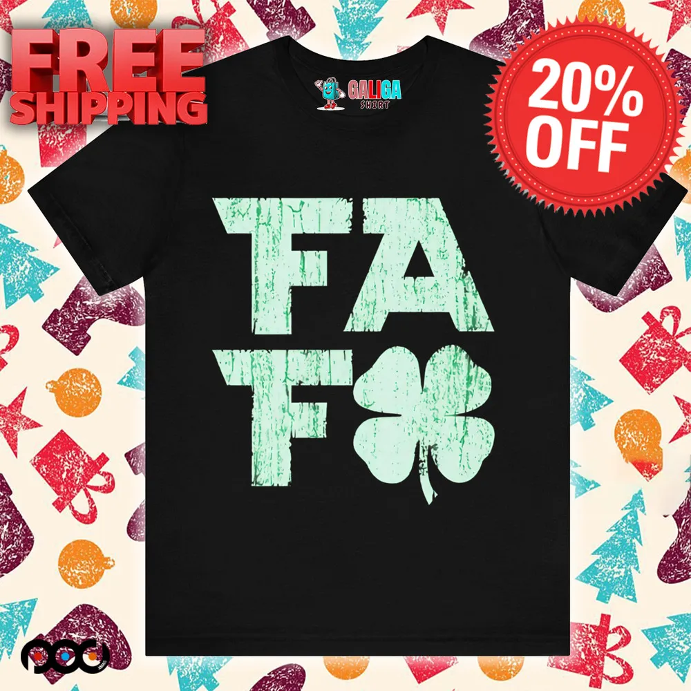 FAF shamrock St.Patrick's day shirt