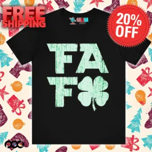 FAF shamrock St.Patrick's day shirt