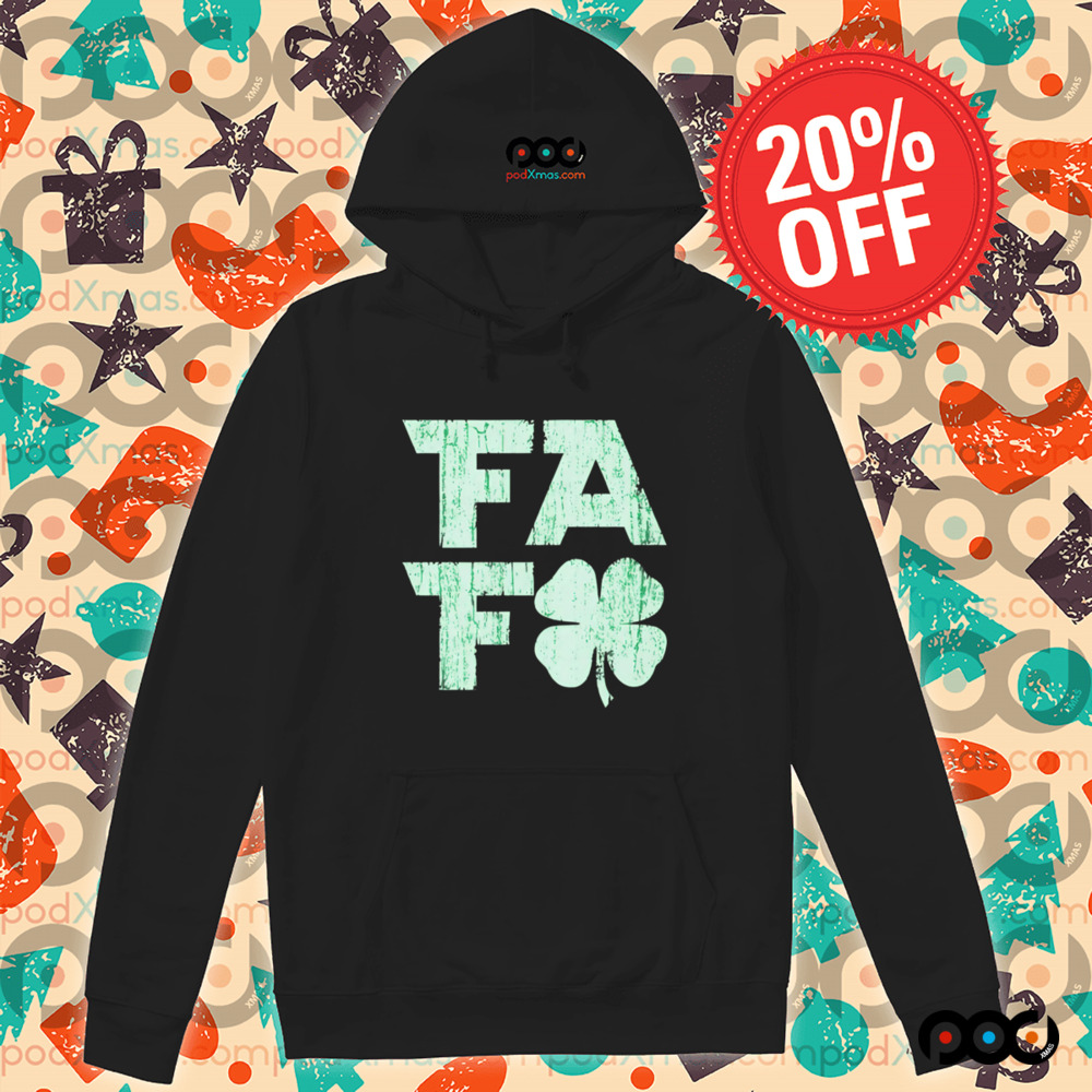 FAF shamrock St.Patrick's day shirt