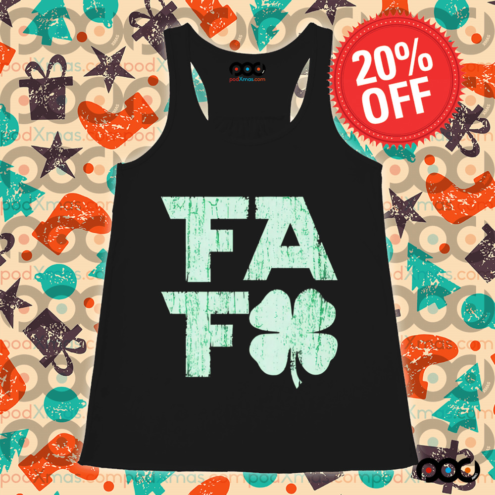 FAF shamrock St.Patrick's day shirt