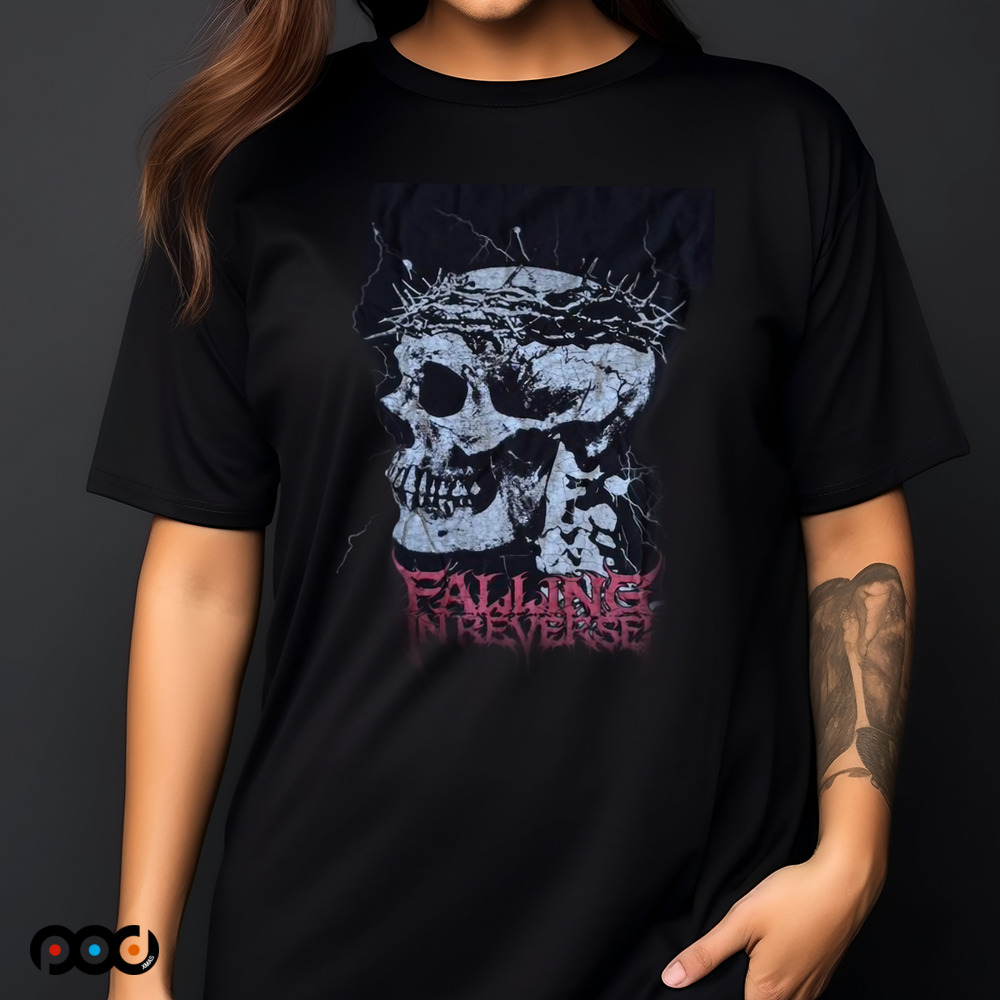 Falling in reverse death's-head