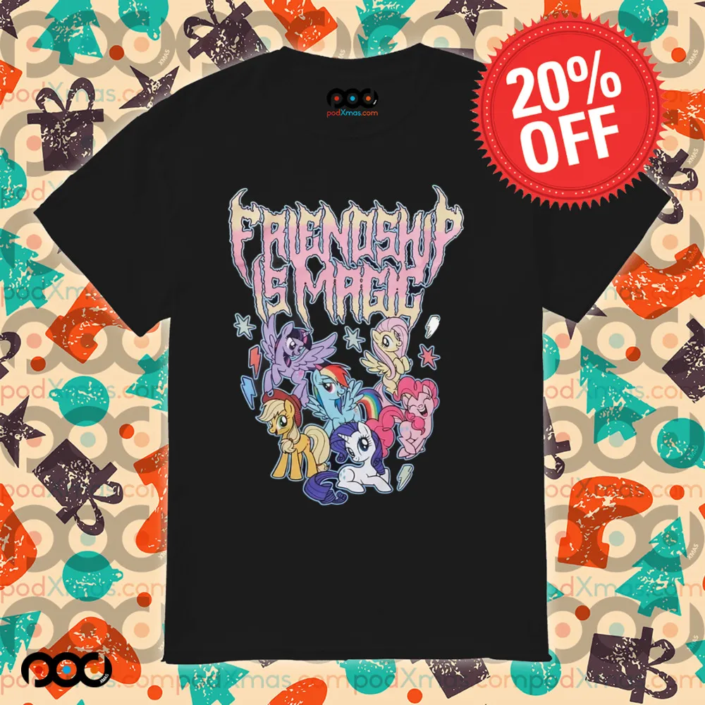 Friendship Is Magic My Little Pony Group Shirt