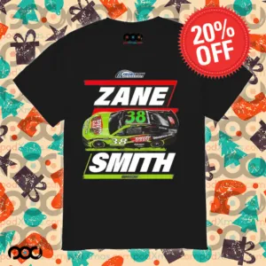 Front Row Motorsports Zane Smith Speedy Cash Car Shirt