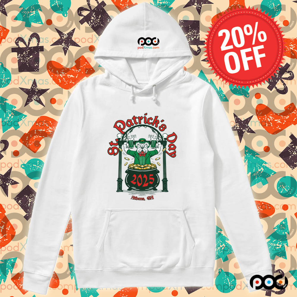 GA St. Patrick's Day Pocket Bulldogs Shirt