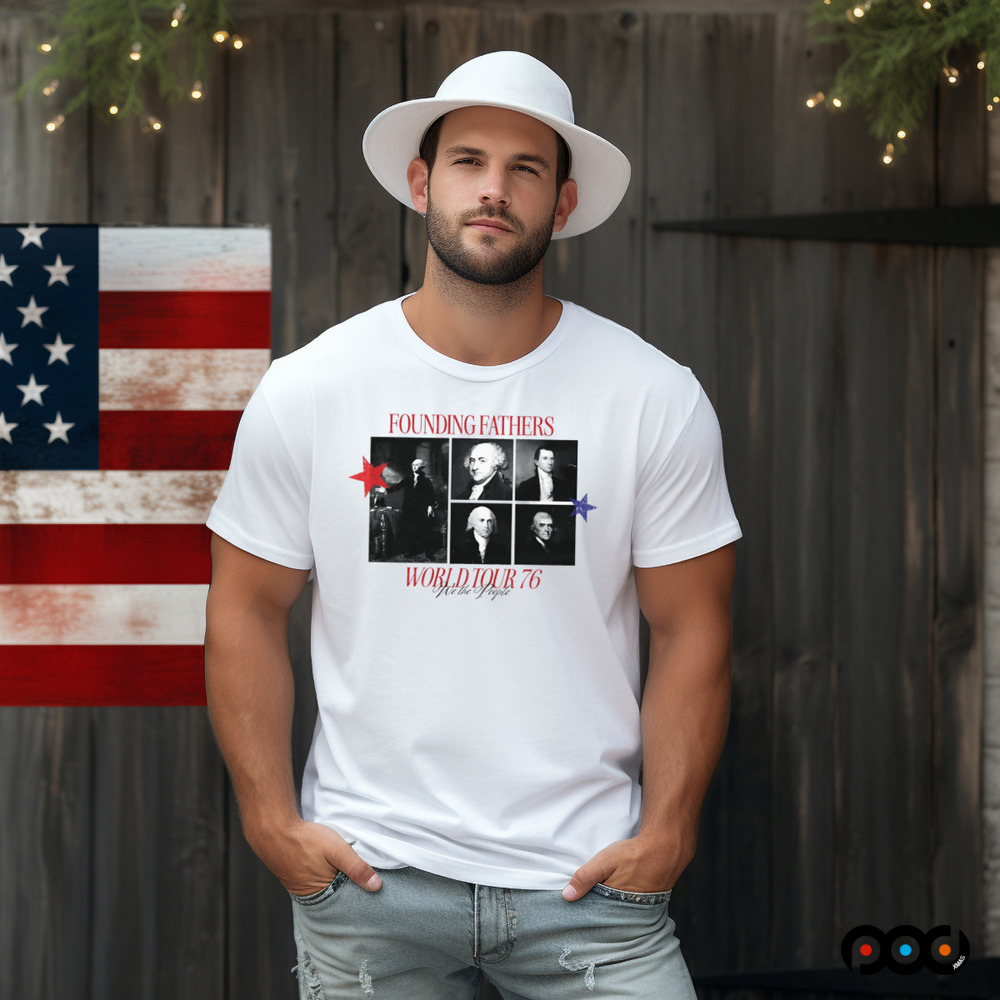 George Washington Founding Fathers Tour 76 We The People Shirt