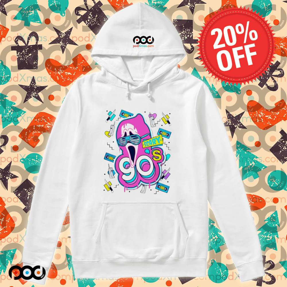 Ghostface Video Tapes Knives And Cellphones Scary 90s Shirt