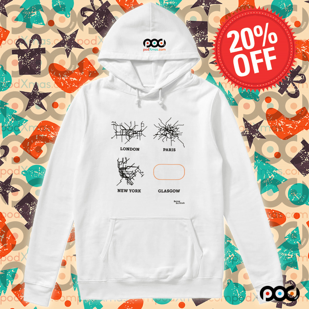 Glasgow Subway London Paris New York Glassgow shirt
