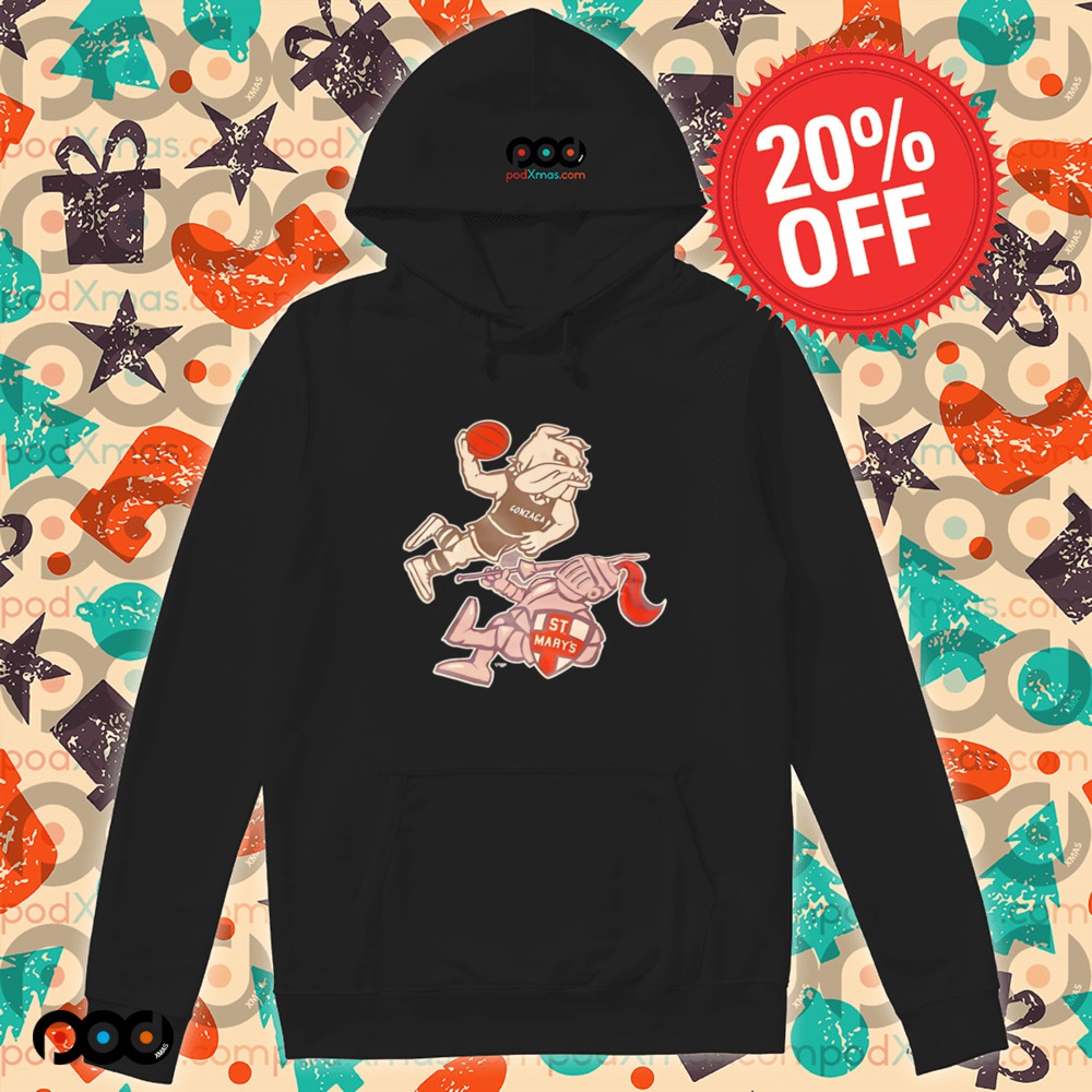 Gonzaga Bulldogs Vs Saint Mary’s Gaels mascot shirt Gonzaga Bulldogs Vs Saint Mary’s Gaels mascot shirt