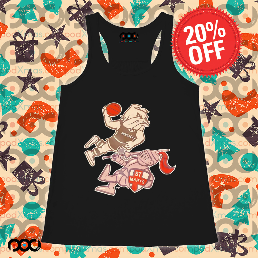 Gonzaga Bulldogs Vs Saint Mary’s Gaels mascot shirt Gonzaga Bulldogs Vs Saint Mary’s Gaels mascot shirt