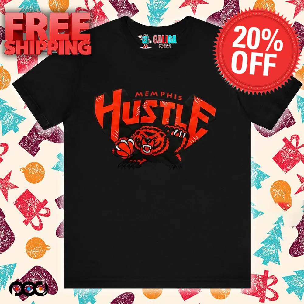 Grizzlies-Inspired Hustle Mem phis Shirt