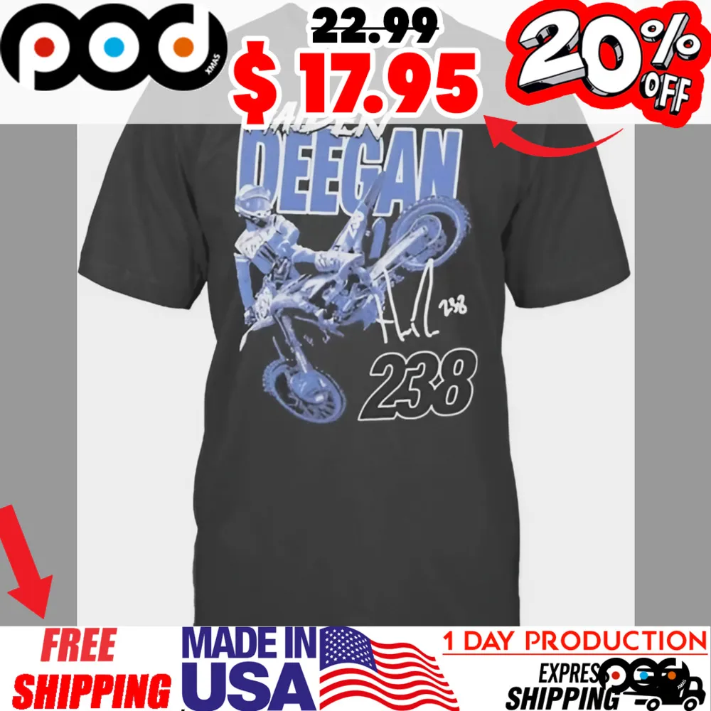 Haiden Deegan 238 Motocross Signature Shirt
