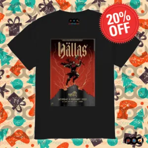 Hallas 8 February 2025 Gazarte Ground Stage Athens Event Shirt