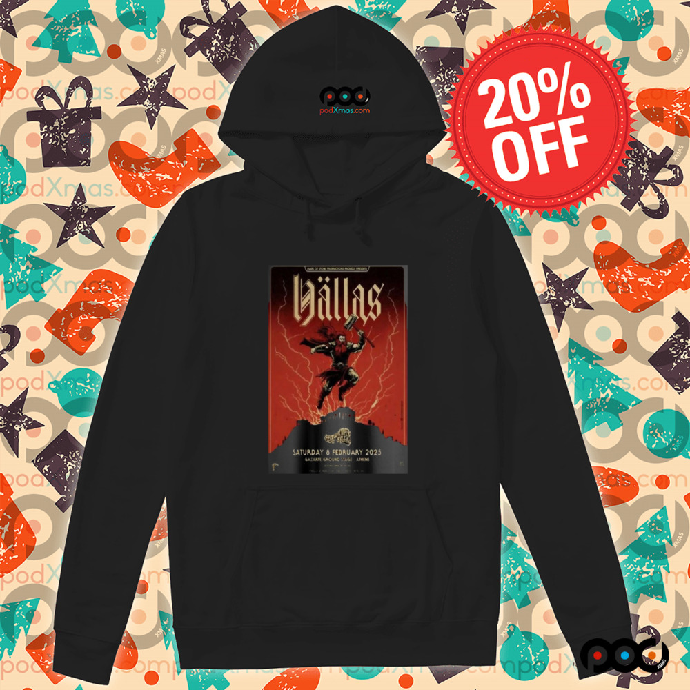 Hallas 8 February 2025 Gazarte Ground Stage Athens Event Shirt