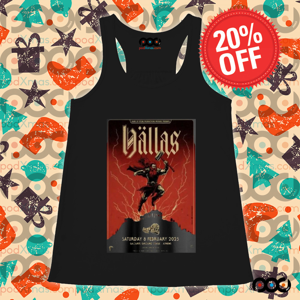 Hallas 8 February 2025 Gazarte Ground Stage Athens Event Shirt