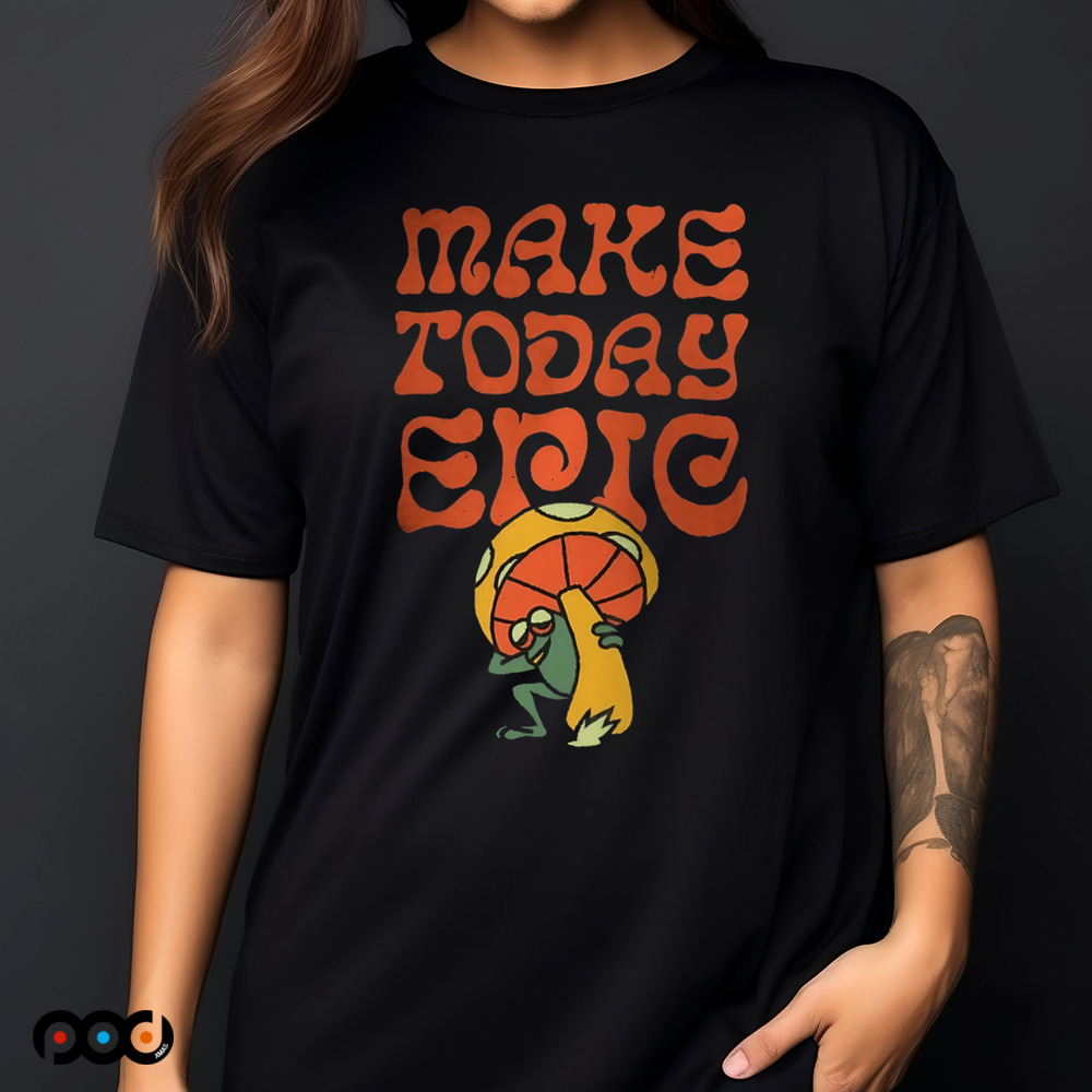 Happy frog psychodelic make today epic Shirt