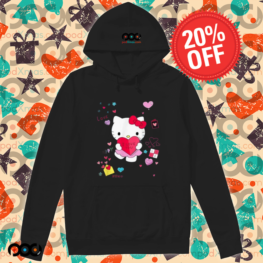 Hello Kitty Love Notes Valentine's Day Shirt