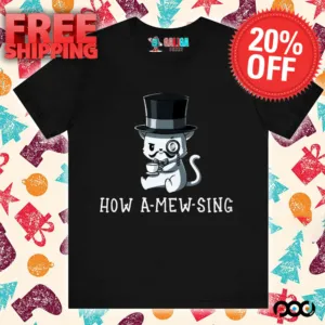 How a mew sing shirt