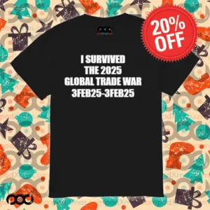 I survived the 2025 global trade war 3Feb25 shirt