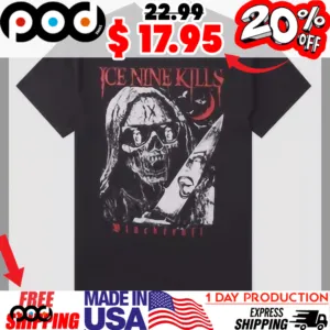 Ice nine Kills Sons Of Anarchy Skull Grim Sunglasses Horror Shirt