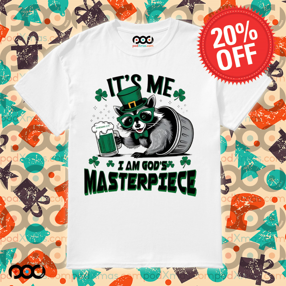 It's Me I'm God's Masterpiece Christian shirt