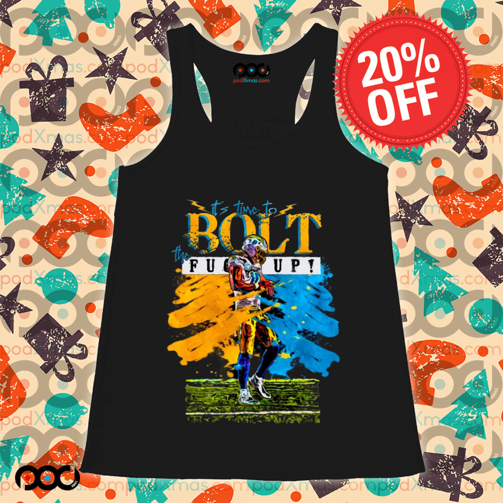 It's time to BOLT the FU UP NFL Artwork Splatter Shirt