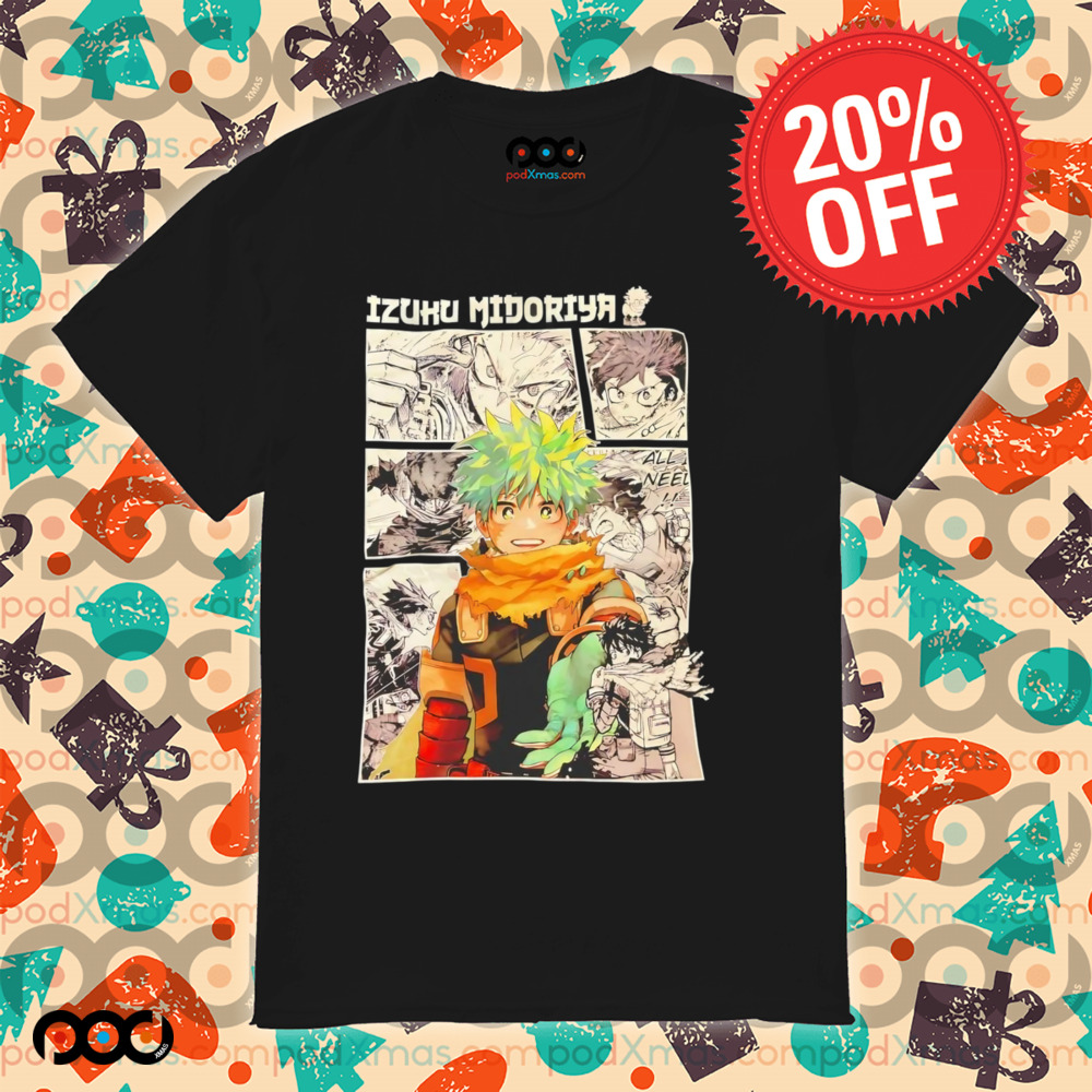 Izuku Midoriya Deku manga shirt