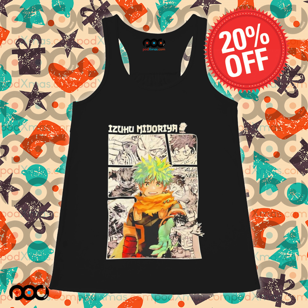 Izuku Midoriya Deku manga shirt