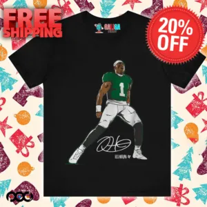 Jalen Hurts Superstar Pose shirt