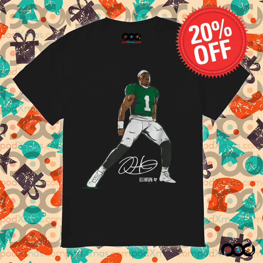 Jalen Hurts Superstar Pose shirt
