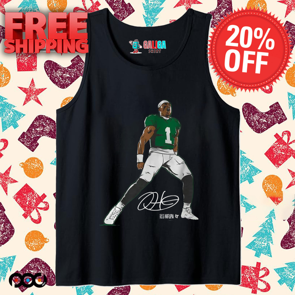 Jalen Hurts Superstar Pose shirt