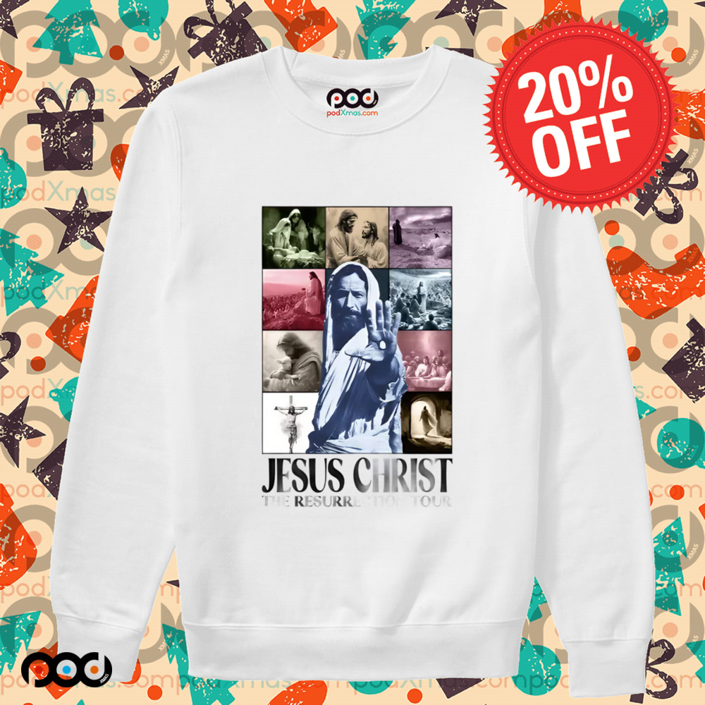 Jesus christ the resurrection tour Easter Sale for Christian Faith