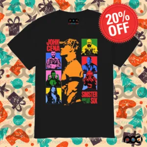 John Cena Sinister Six Shooters Only Shirt
