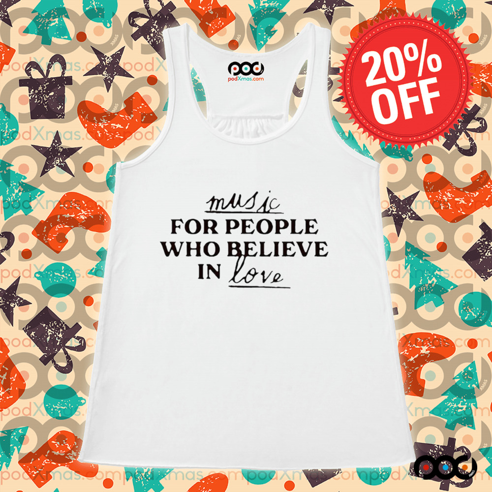Jonas Brothers News Music For People Who Believe In Love Shirt