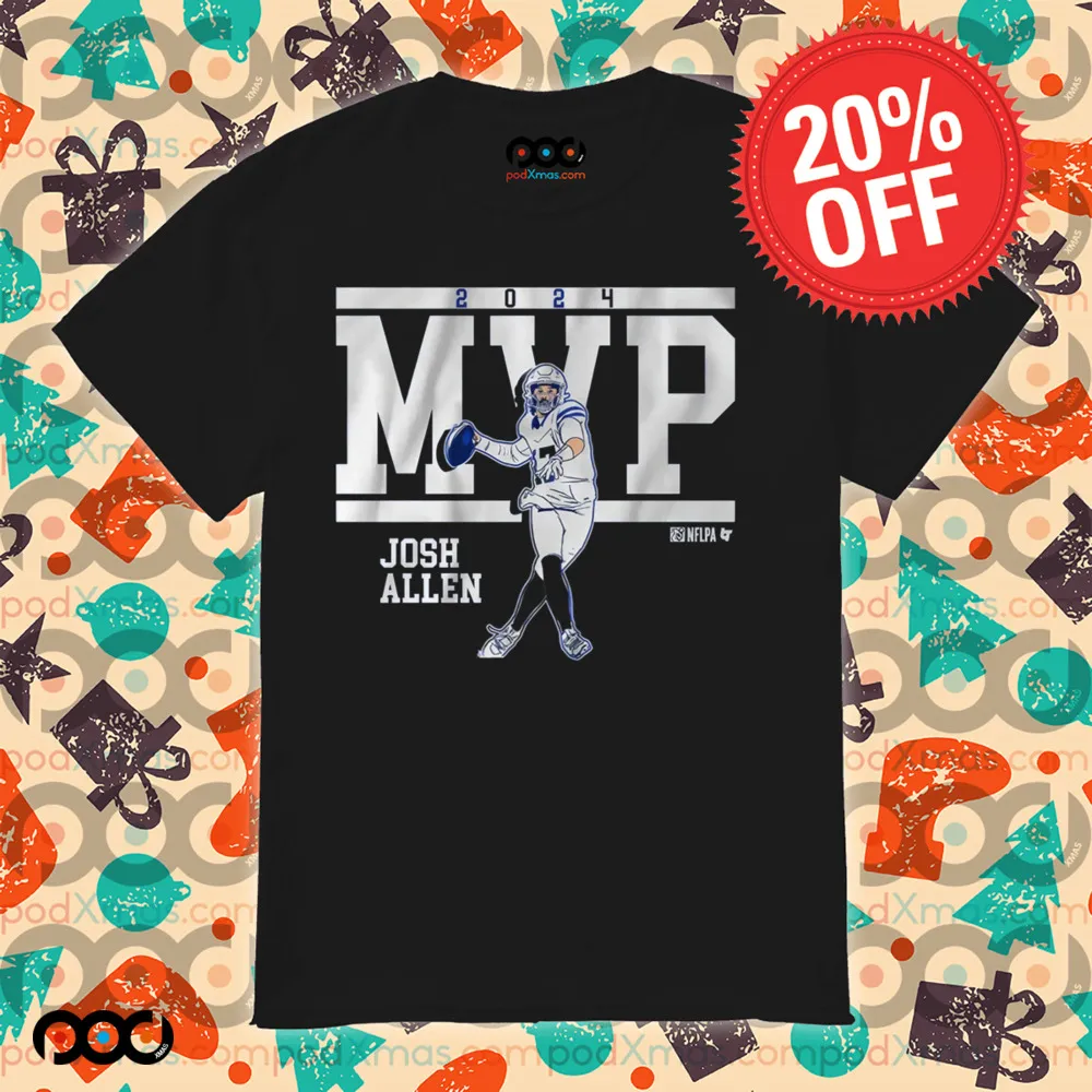 Josh Allen Buffalo Bills 2024 NFL MVP Shirt