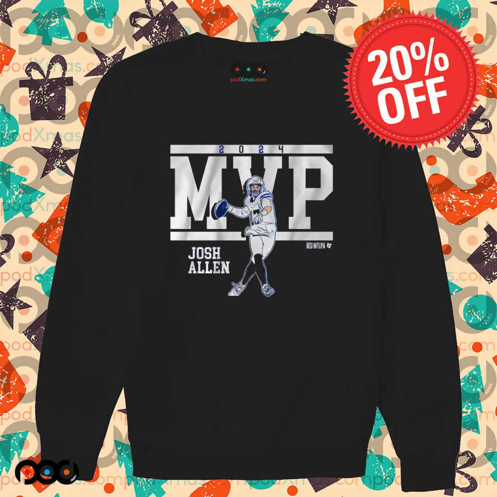 Josh Allen Buffalo Bills 2024 NFL MVP Shirt