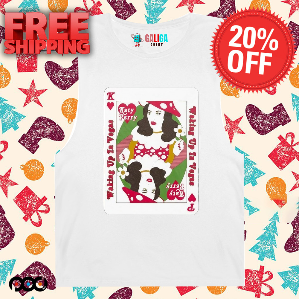 Katy Perry Poker Waking Up In Vegas Shirt