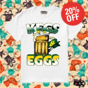 Kegs And Eggs Beer St Patrick's Day Funny Shirt